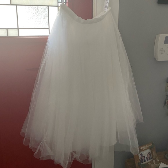 White tulle skirt - Picture 1 of 1